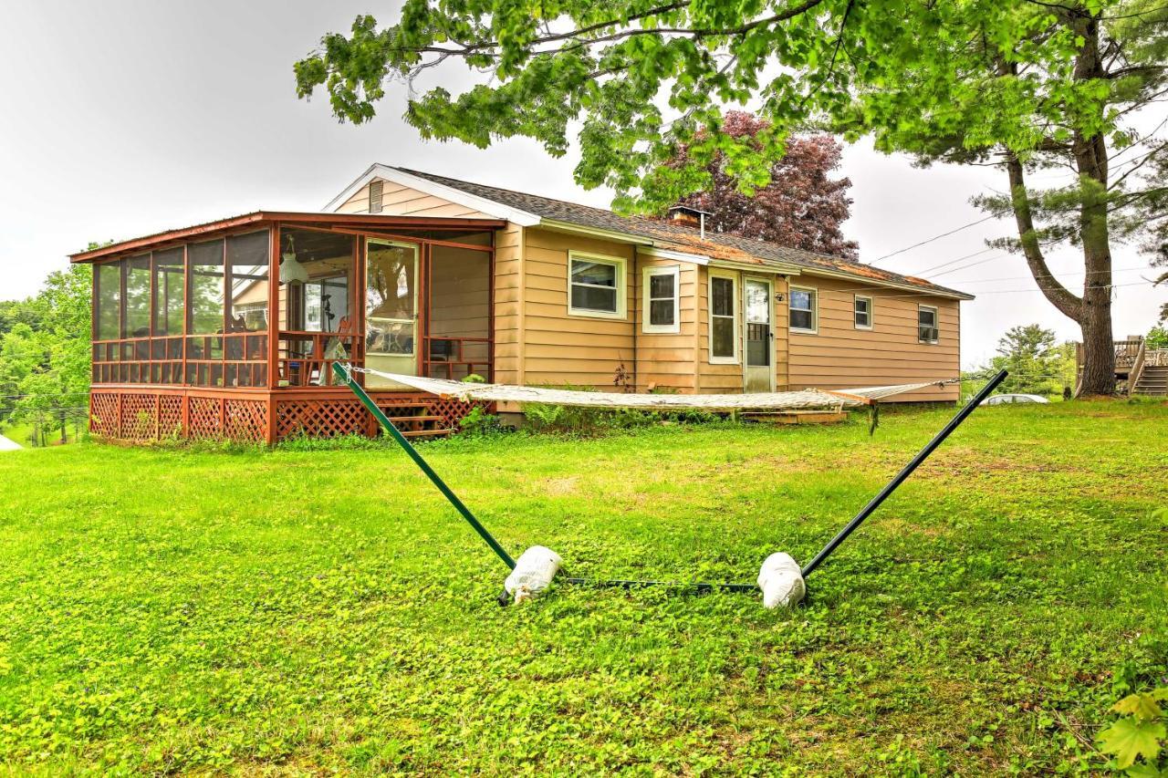 Mayfield Home With Private Dock On Lake Sacandaga! Broadalbin Exterior foto